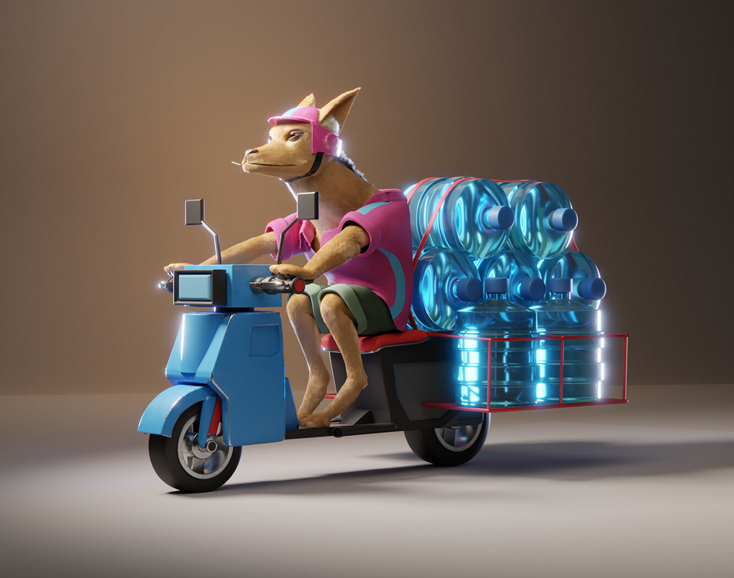 Jackal Animation Character