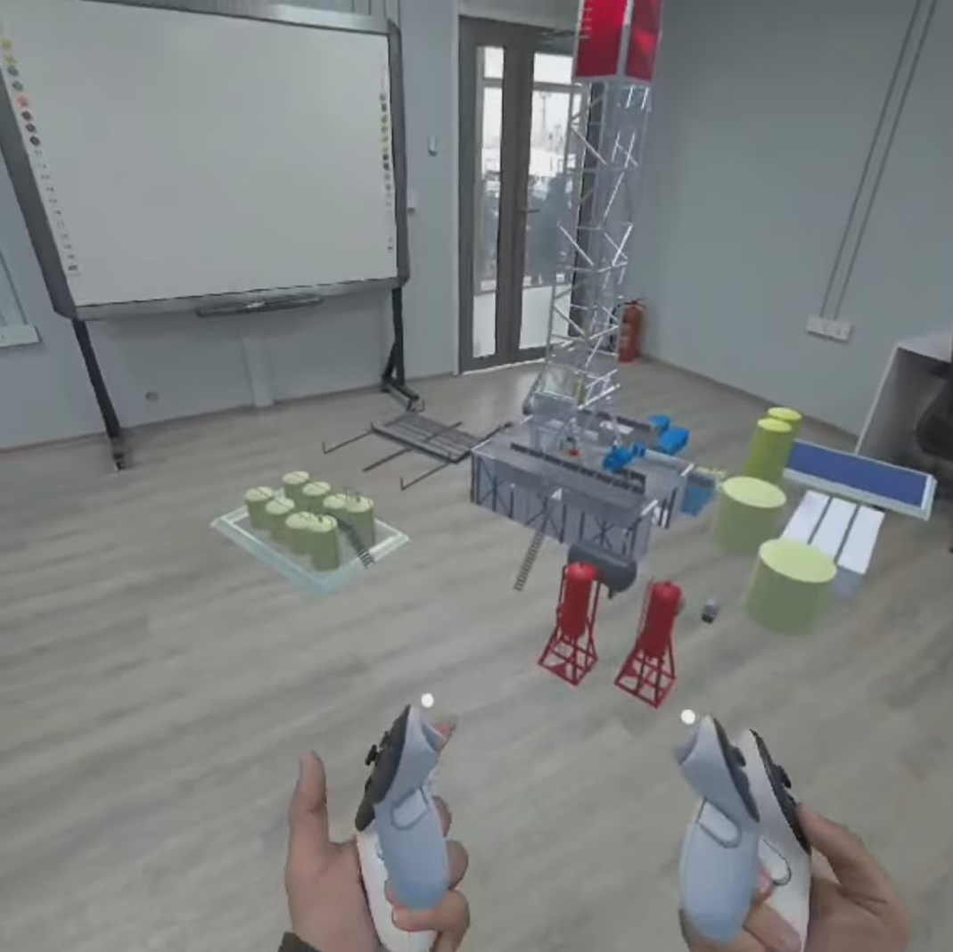 Mixed Reality Oil Rig